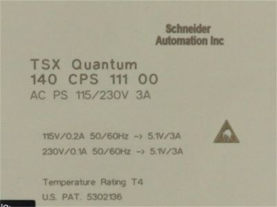 140CPS11100 Schneider power supply module Modicon Quantum