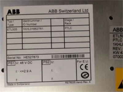 P7LC ABB 1KHL015000R0001 Programmable Logic Controller Module