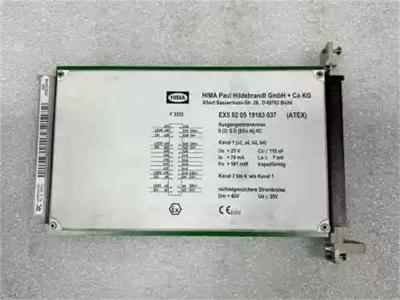 HIMA F3335 4-channel output module