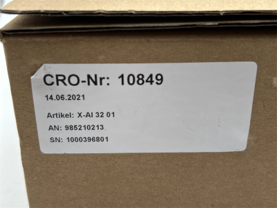 HIMA X-AI 32 01 Analog Input Module