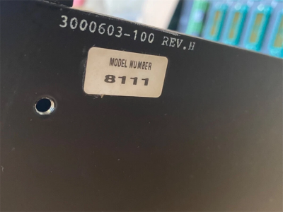 8111 Triconex 3000603-100 (Schneider Electric/Invensys) Expansion Chassis