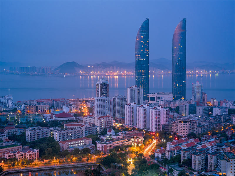 Xiamen top 5 domestic cities with most firms in Fortune Global 500